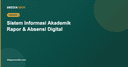 Sistem Informasi Akademik: Rapor dan Absensi Digital untuk Sekolah