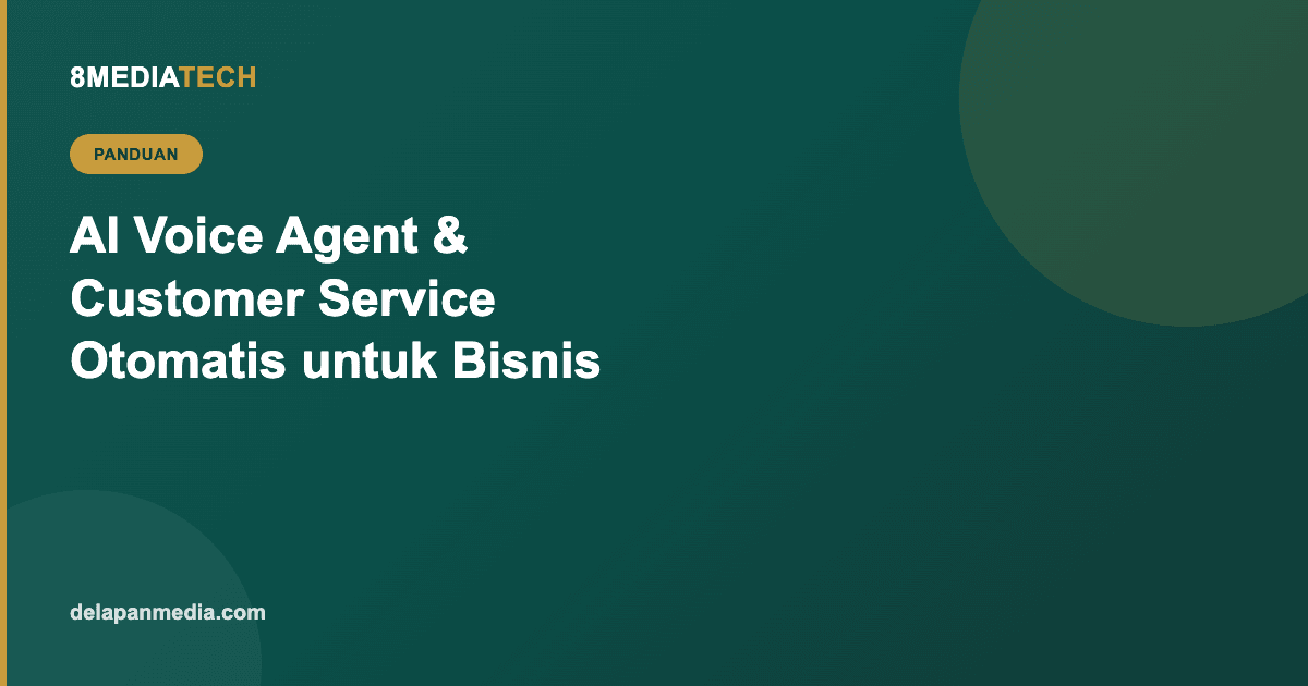 AI Voice Agent & Customer Service Otomatis untuk Bisnis Indonesia
