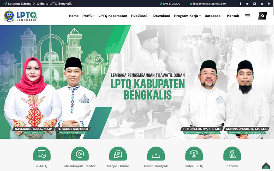 Website Instansi Pemerintah Untuk Mendukung Open Goverment